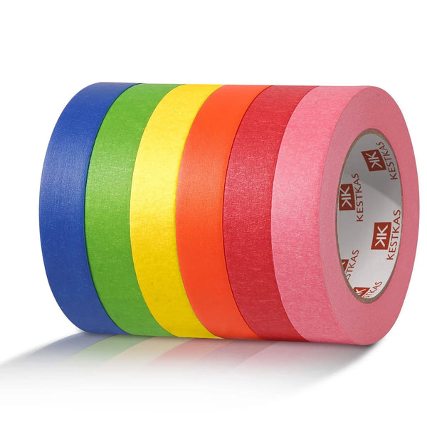 Cinta de carrocero 25mm x 25m en 6 colores KESTKAS
