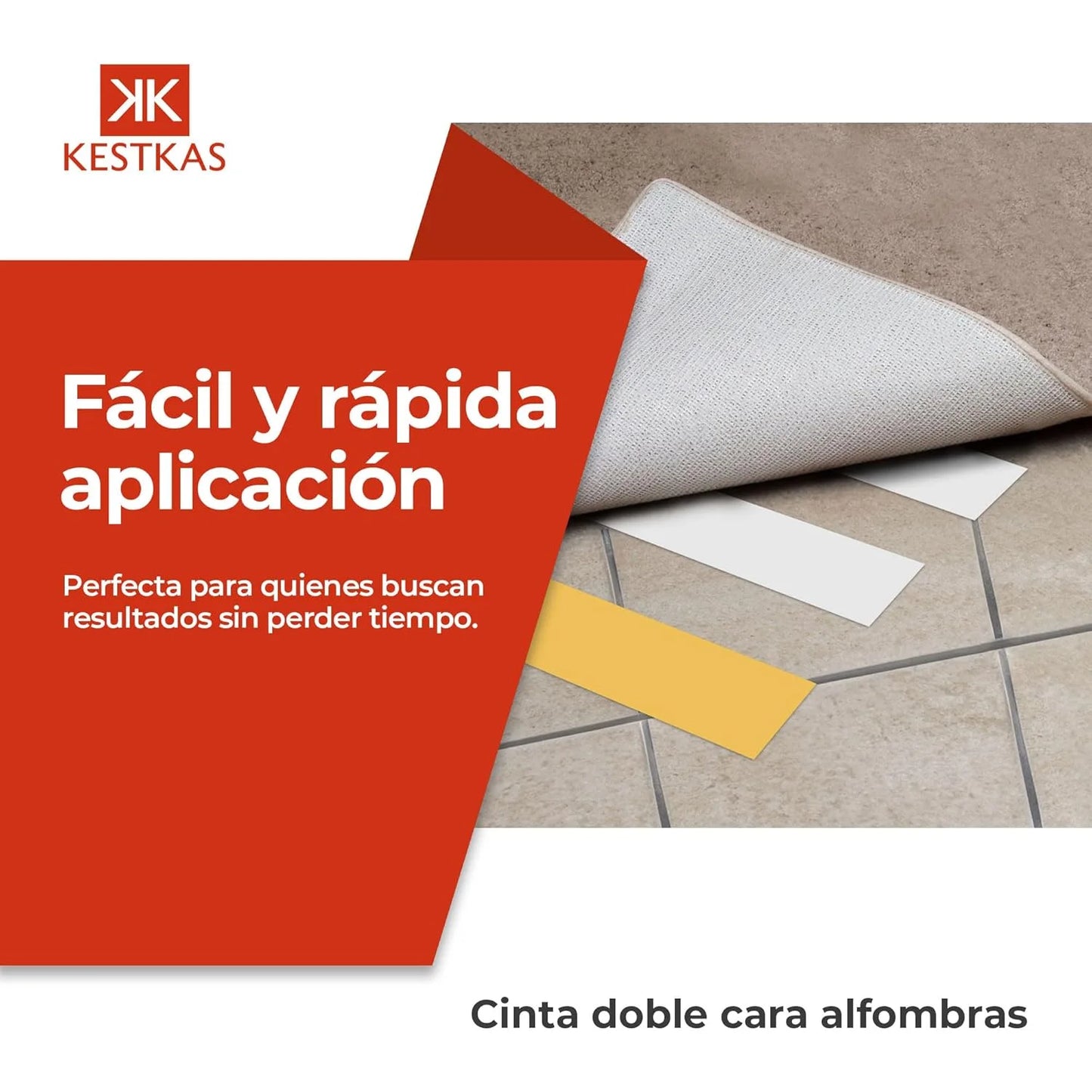 cinta doble cara aplicacion