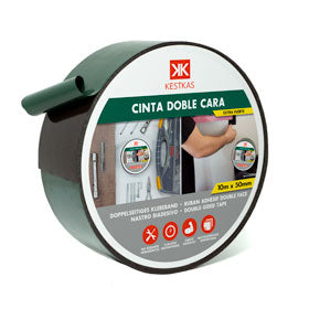 Cinta doble cara extrafuerte 50mm x 10m | Multiusos KESTKAS