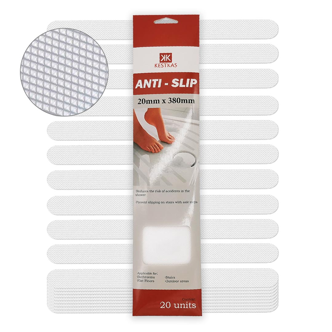 Tiras antideslizante baño 20 tiras KESTKAS