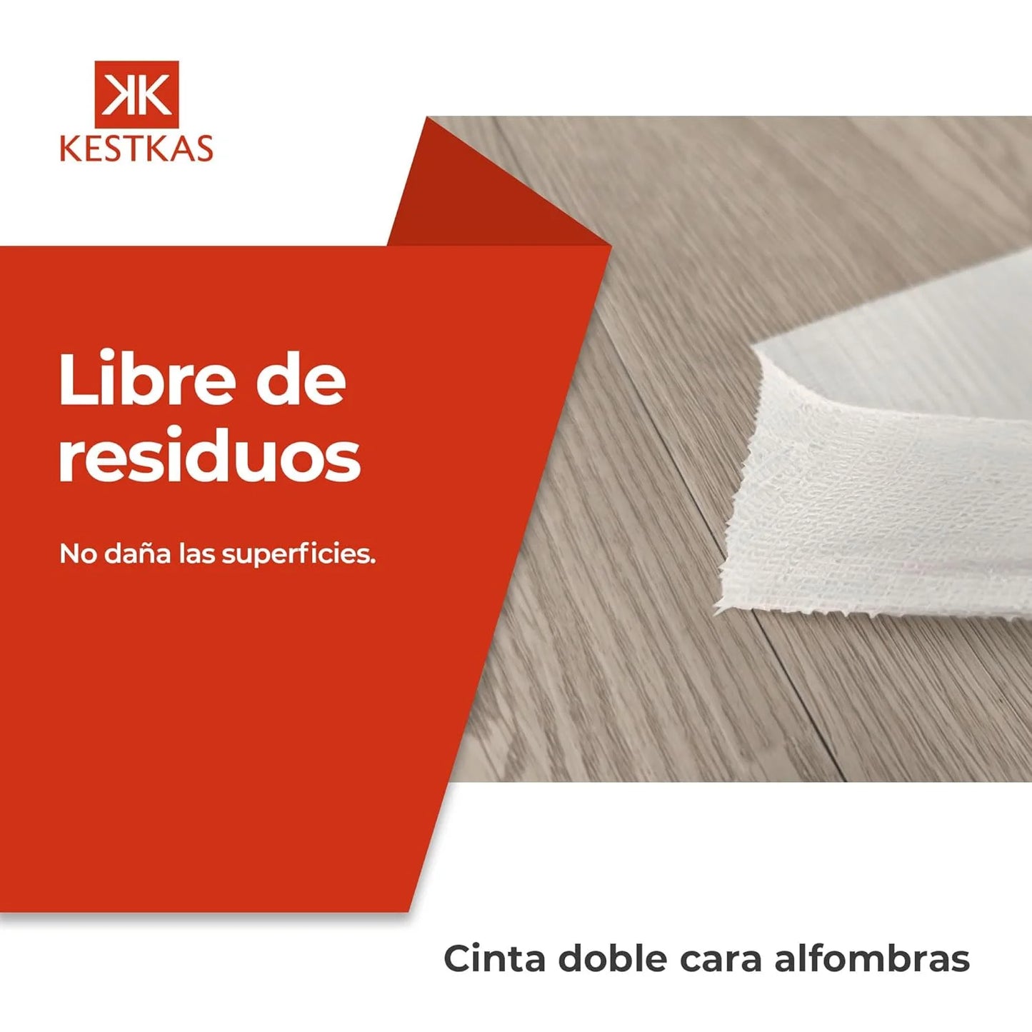 cinta doble cara alfombras sin residuos