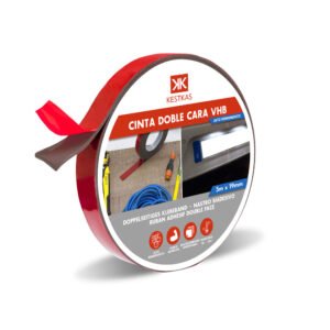 Cinta doble cara acrilica VHB para matricula de coches Fijacion perfecta en matricula de coche , azulejos , metales o maderas lisas.